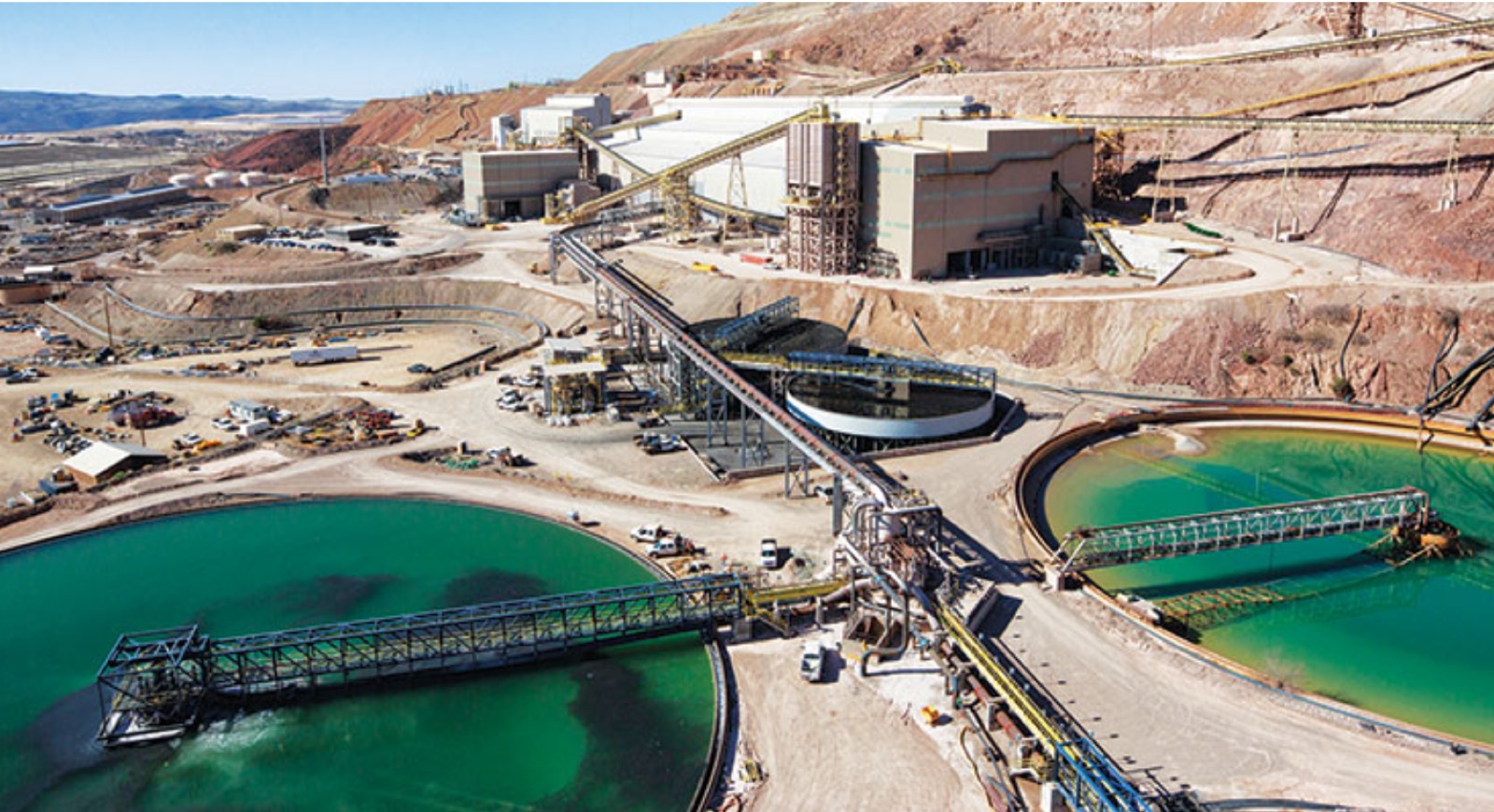 Mine operations and processing infrastructure overview
